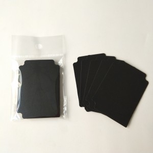 Black Gaming Card Dividers for Deck Cases