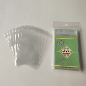 Crystal Clear Pro-fit Resealable Standard Card Sleeve 63.5x88mm Board Game Sleeves